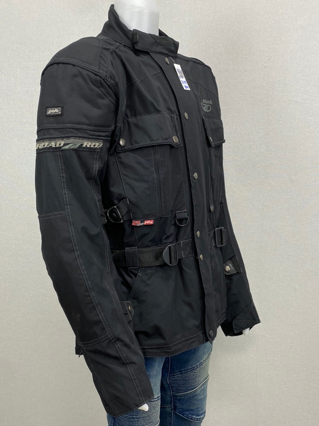 เสื้อขี่มอเตอร์ไซด์( มือสอง) RCTA 058 อก 52" ยาว 29" ยี่ห้อ**ROAD**