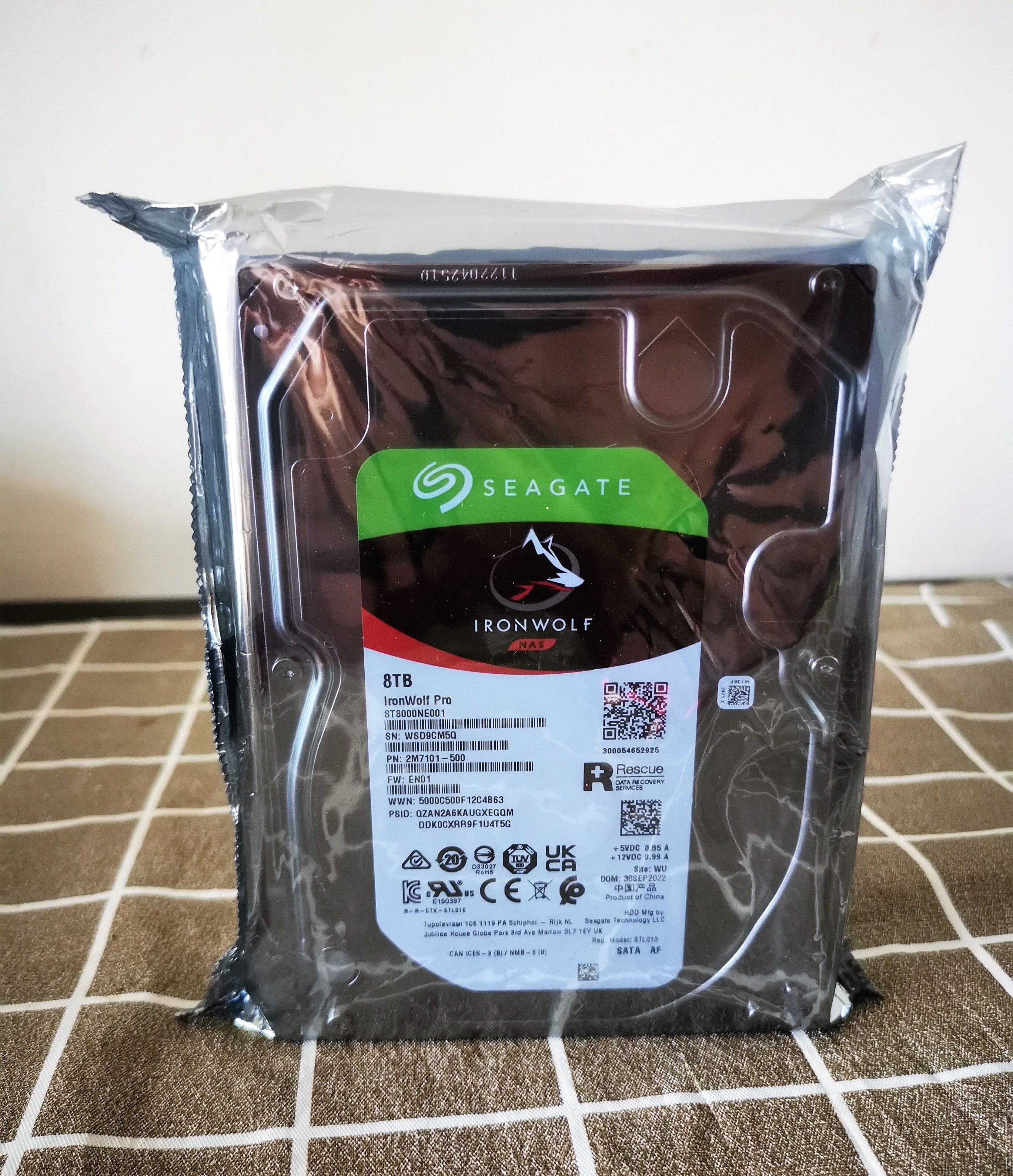 HDD Seagate IronWolf Pro 8TB NAS ของใหม่