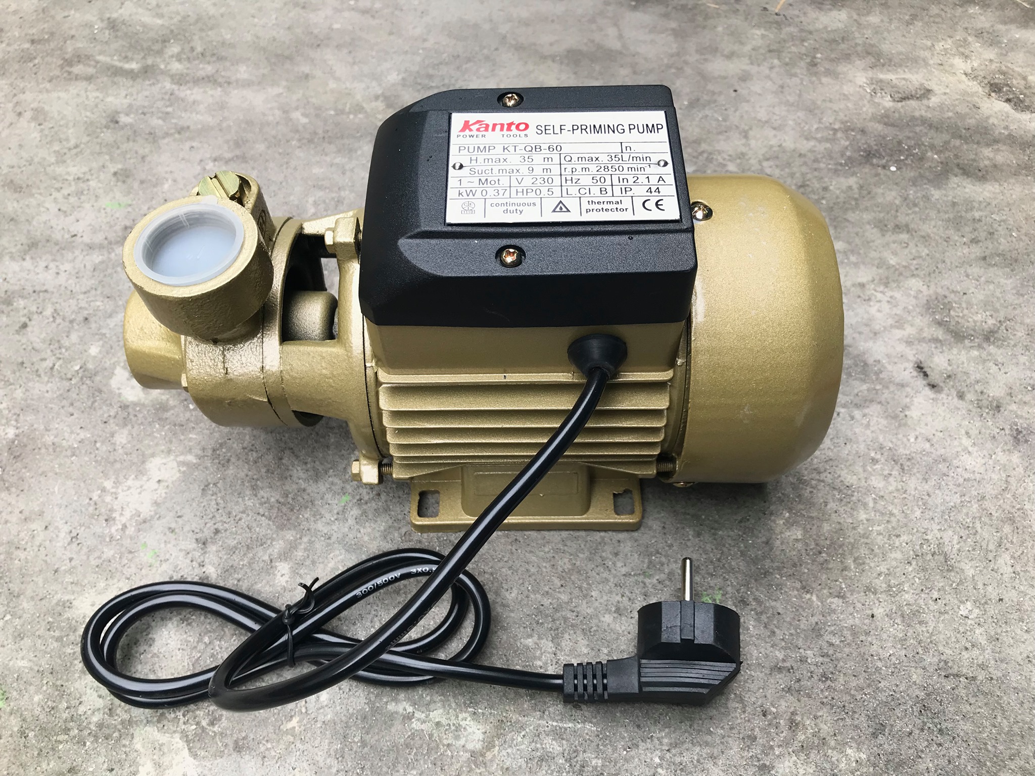 ปั๊มน้ำหอยโข่ง รุ่น QB ยี่ห้อ Kanto