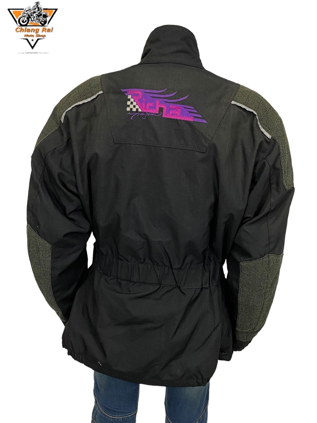 เสื้อขี่มอเตอร์ไซด์( มือสอง) RCTA 337 อก 50 " ยาว 31 "(XL)RICHA**