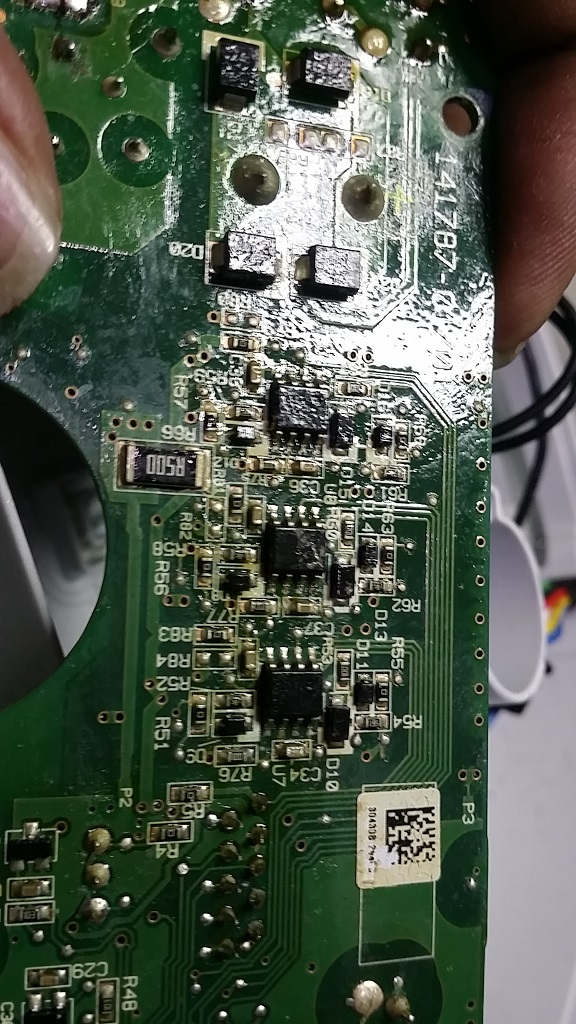 ซ่อมเครื่องฟอกอากาศ ยี่ห้อ Dyson รุ่น AM11 อาการซ๊อตเปิดไม่ติด