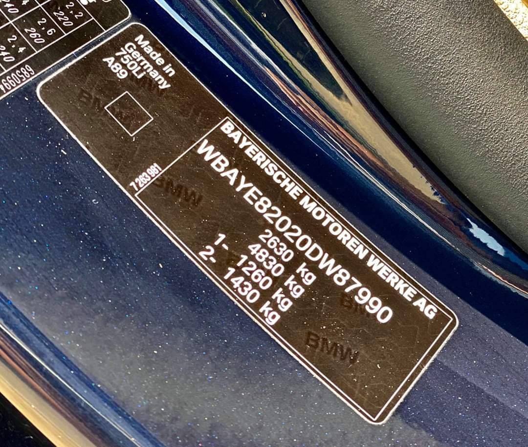 ขาย BMW 750Li Individual Package (LCI) ปี 2014