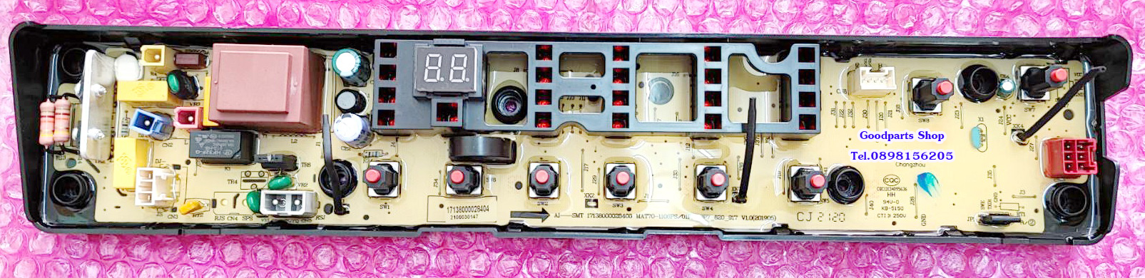AW-J800AT แผงควบคุม พาร์ท F17138000028404