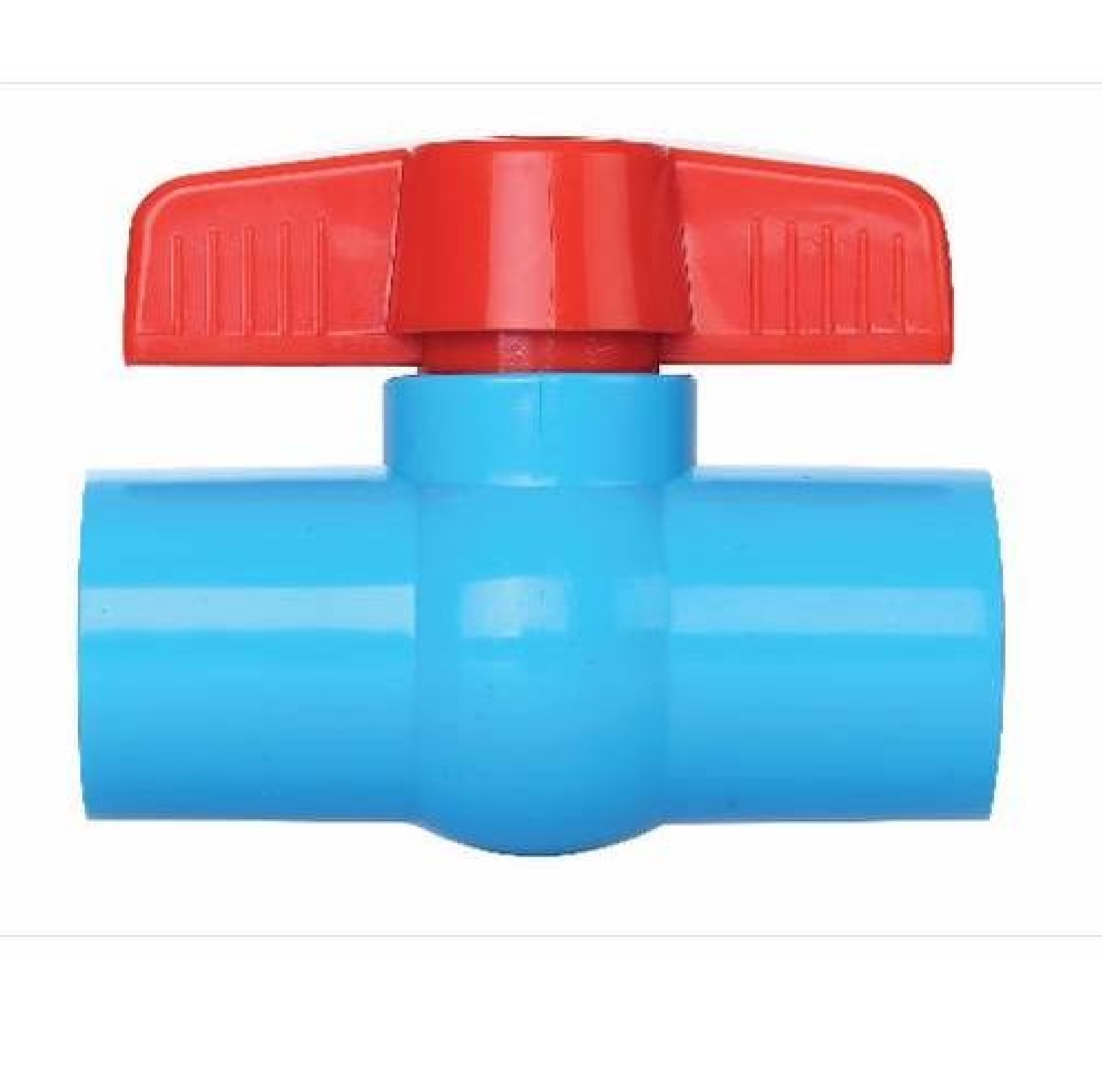 ERA บอลวาล์วพีวีซี 3/4"(20) แบบสวม รุ่น UCB01 สีฟ้า