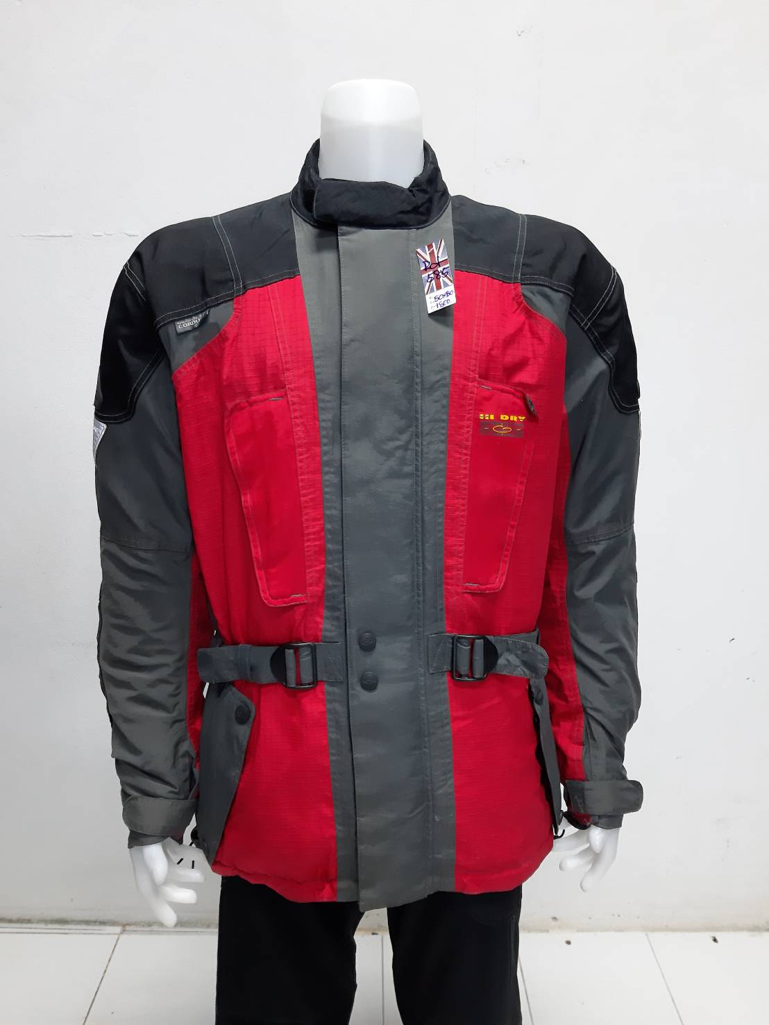 เสื้อขี่มอเตอร์ไซด์( มือสอง) RCT 585 อก 50" ยาว 30" ยี่ห้อ **Hein Gericke**