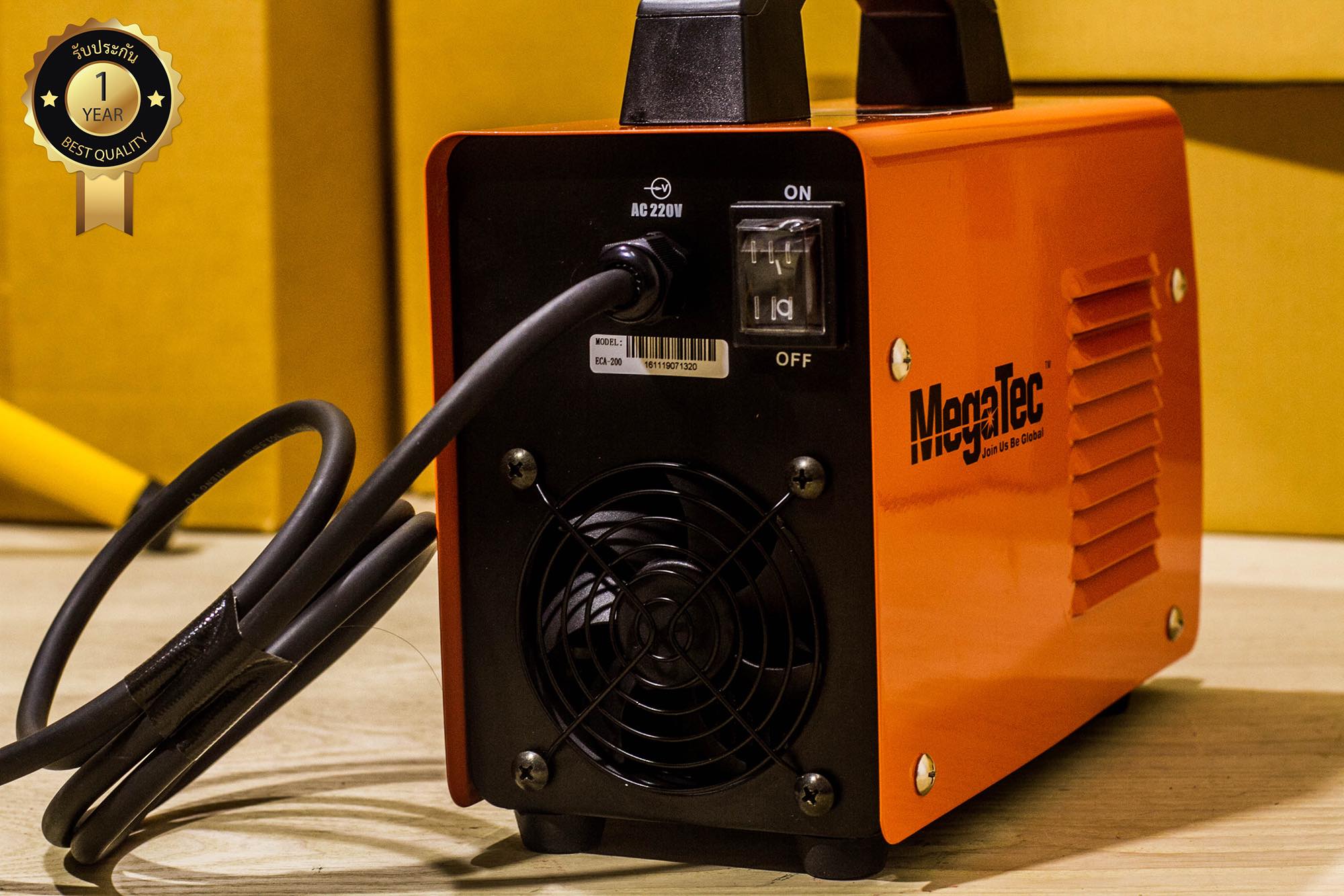 MegaTec ตู้เชื่อม Inverter รุ่น ECA 200 ไฟแรงกว่าตู้เชื่อม 400A