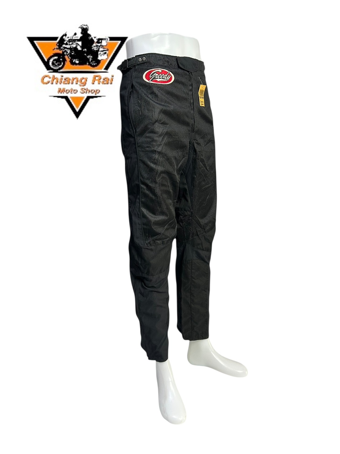 กางเกงขี่มอเตอร์ไซด์ ( มือสอง ) PTCR 300 : เอว 36" ยาว 31" Greedy (ไม่มีการ์ด)