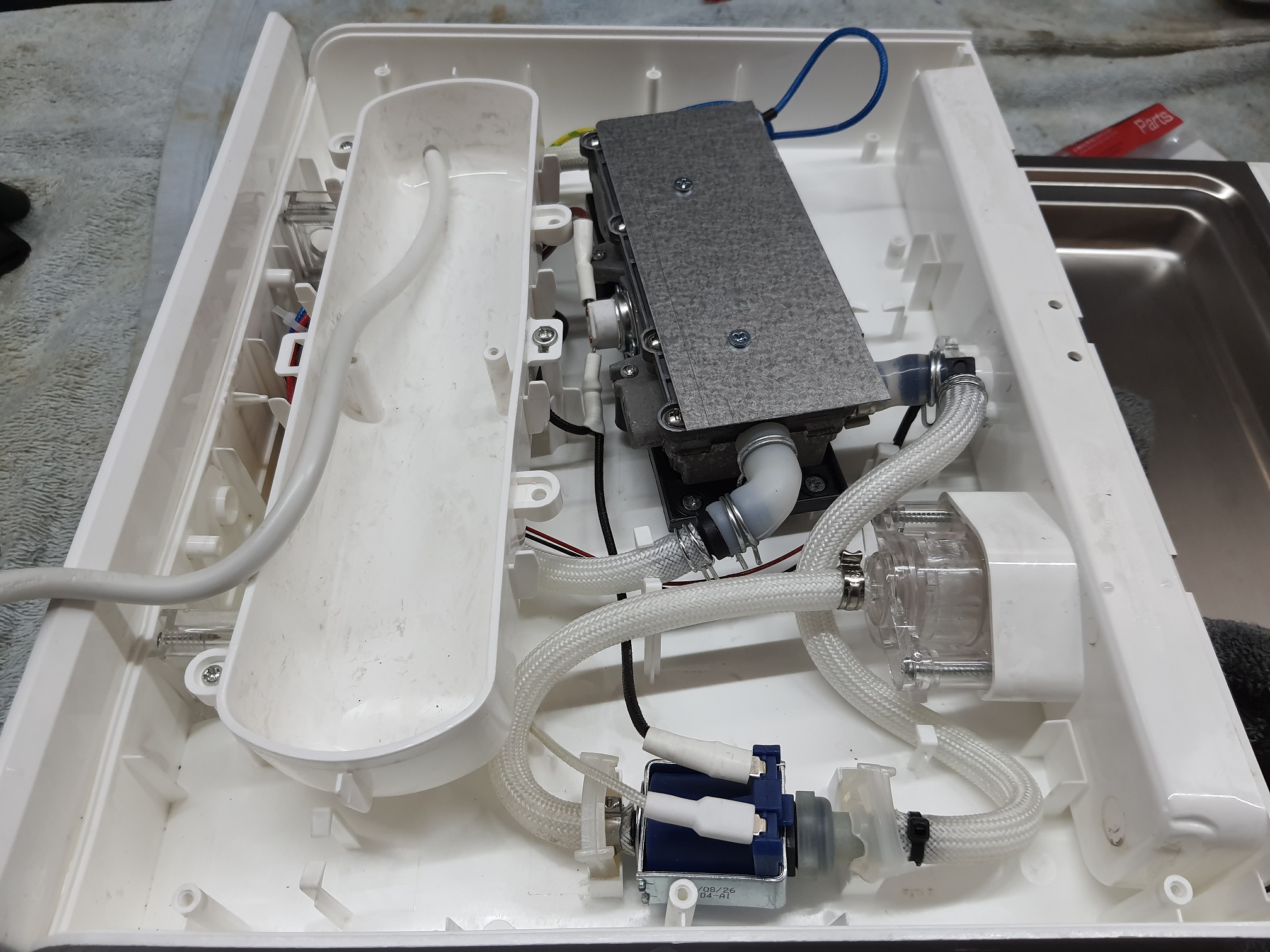 ซ่อมหม้อนึ่ง ยี่ห้อ ZHENMI รุ่น Z1 อาการไอน้ำไม่ออก