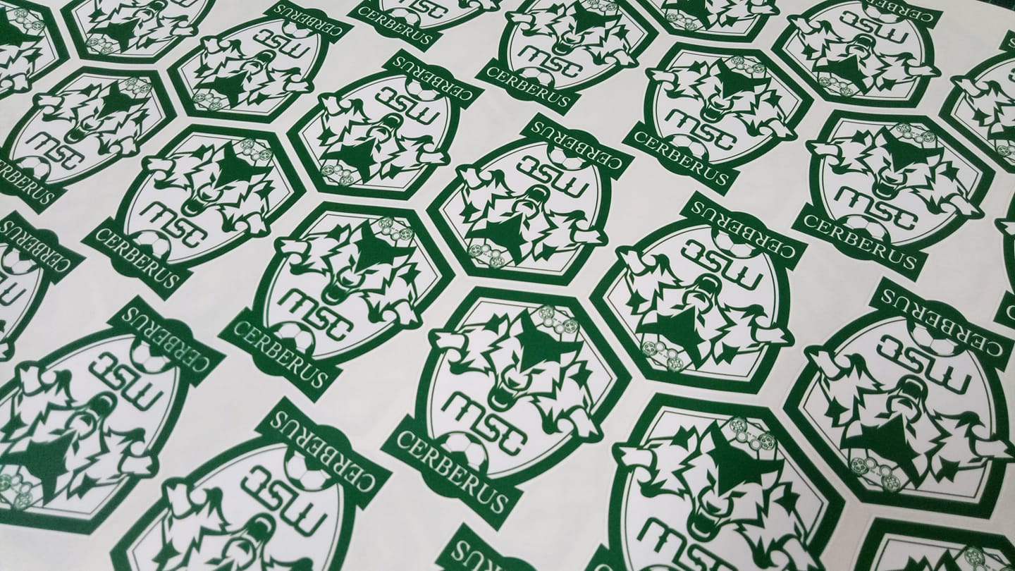 ฉลากสินค้าสติ๊กเกอร์พีวีซี (PVCขาว)