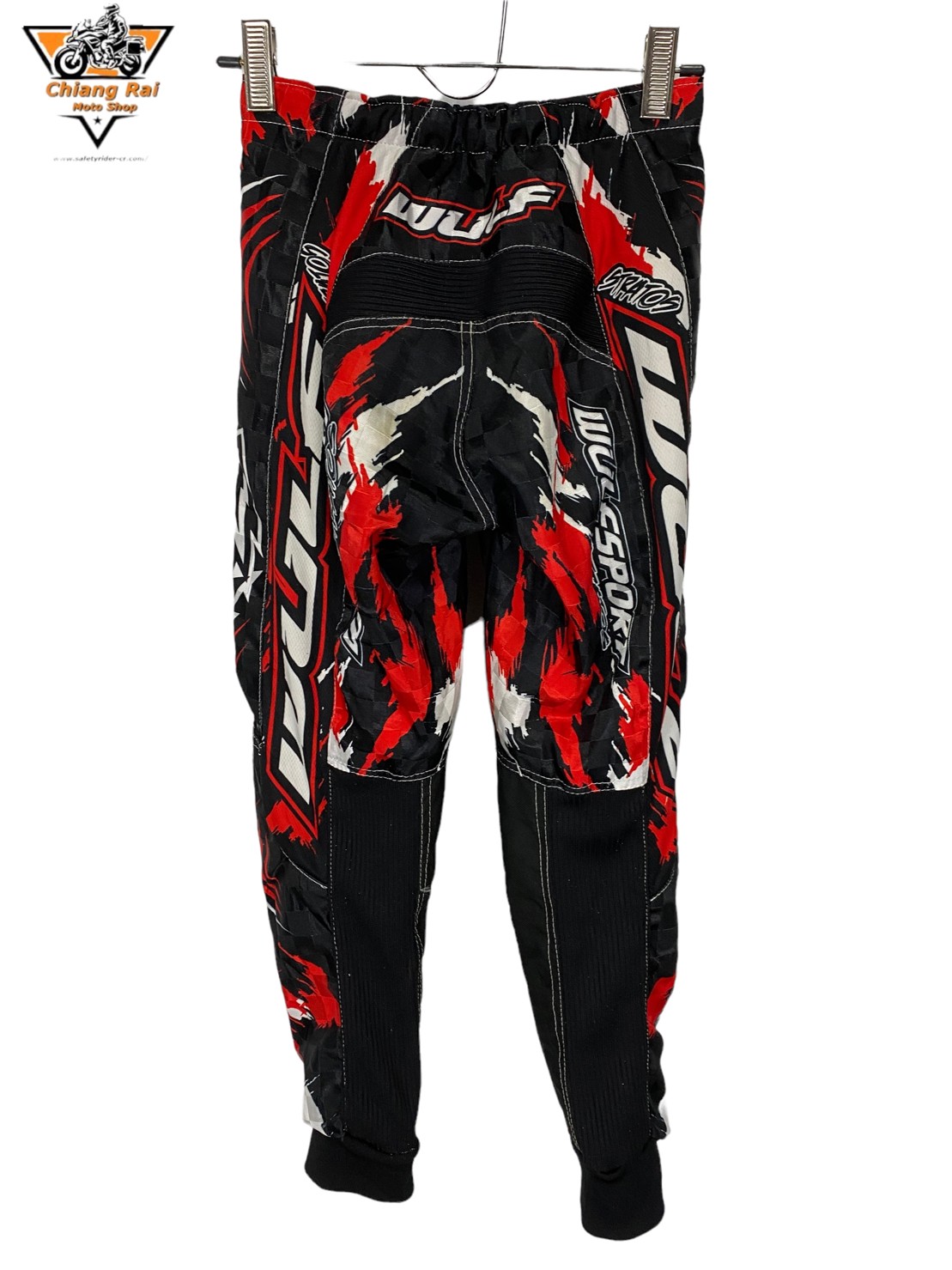 กางเกงสำหรับขี่มอเตอร์ไซด์ ( มือสอง ) E&A 447: เอว 26" ยาว 24" **WULF**