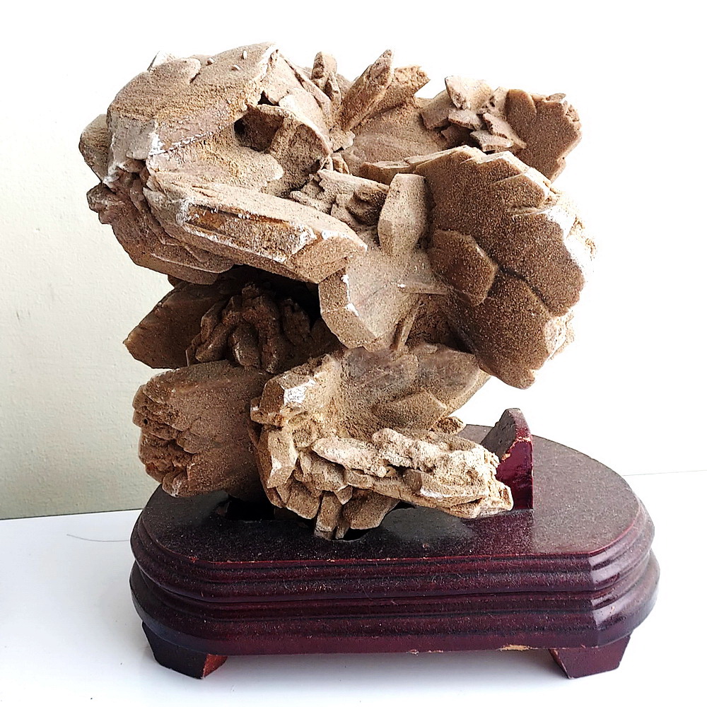 หินกุหลาบทะเลทราย (Desert Roses Stone 4.6 กิโลกรัม 25x20x16 ซม.