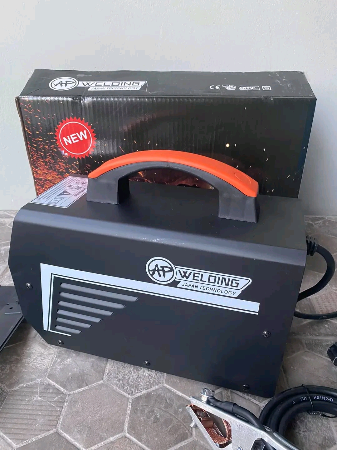 ตู้เชื่อม AP 650 MMA รุ่น 3 ปุ่มปรับ สายเชื่อม 10 เมตร