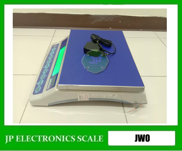เครื่องชั่งดิจิตอล 15kg ตาชั่งดิจิตอล15kg เครื่องชั่งน้ำหนักดิจิตอล 15กิโลกรัม เครื่องชั่งดิจิตอล15กิโล ตาชั่ง15กิโล ความละเอียด 1g ยี่ห้อ JADEVER รุ่น JWO-15K ขนาดถาดชั่ง 310 x 225 mm.