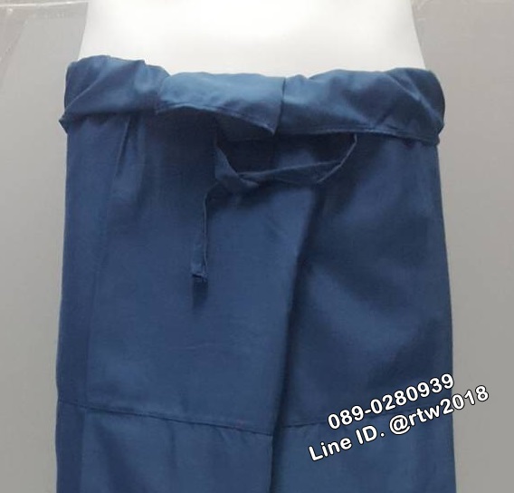 รหัส E28 : กางเกงเลขายาวสีน้ำเงิน