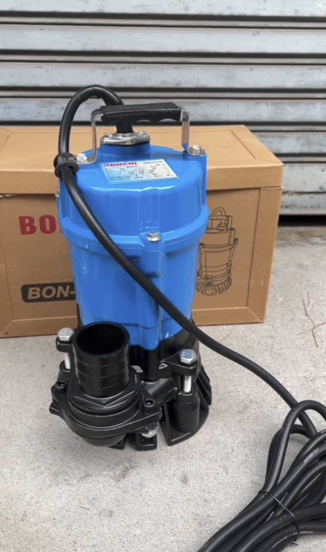 ปั๊มแช่ ไดโว่ มีให้เลือก 3 แบบ ยี่ห้อ BONCHI