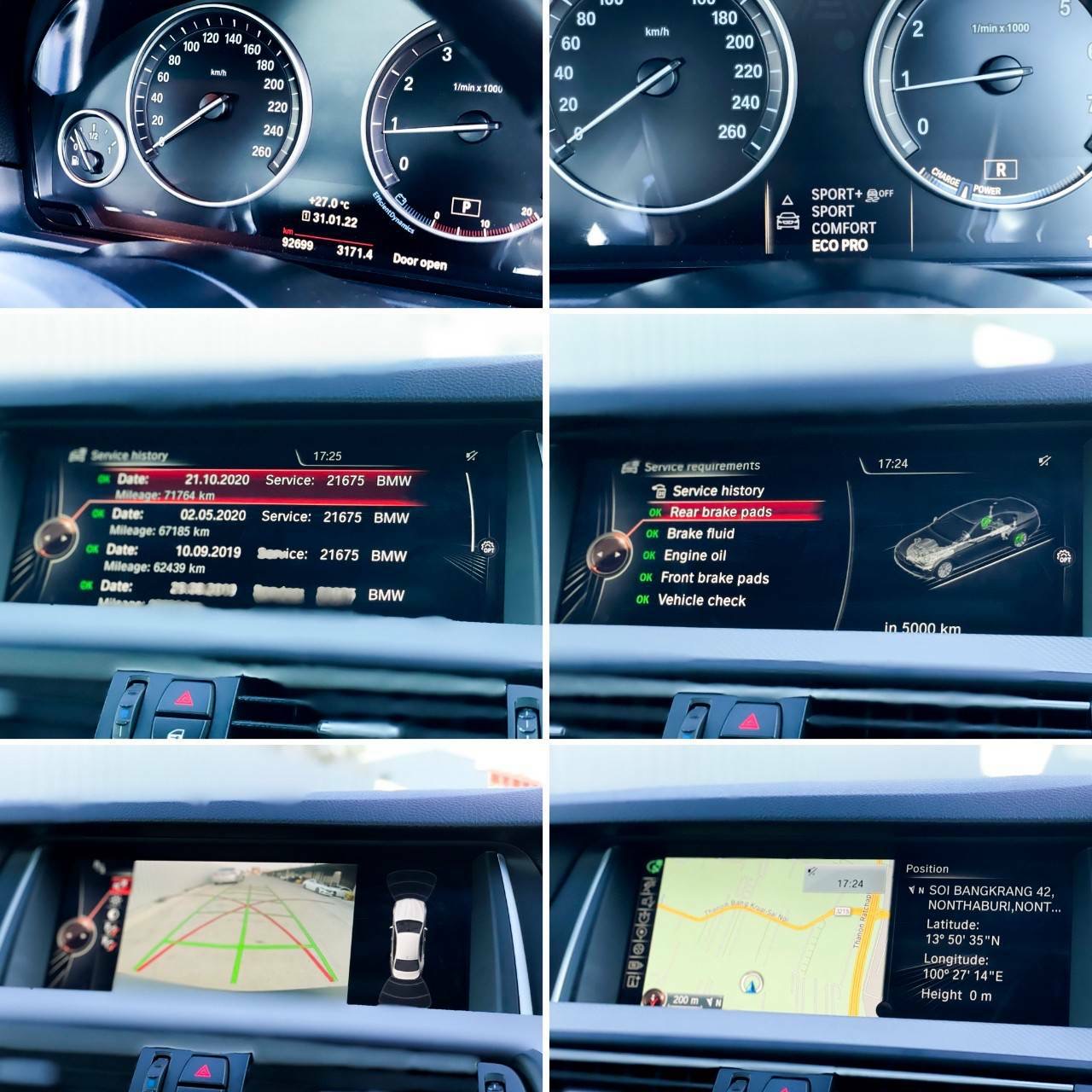 BMW 528I M-sport F10 ปี 2015 แท้