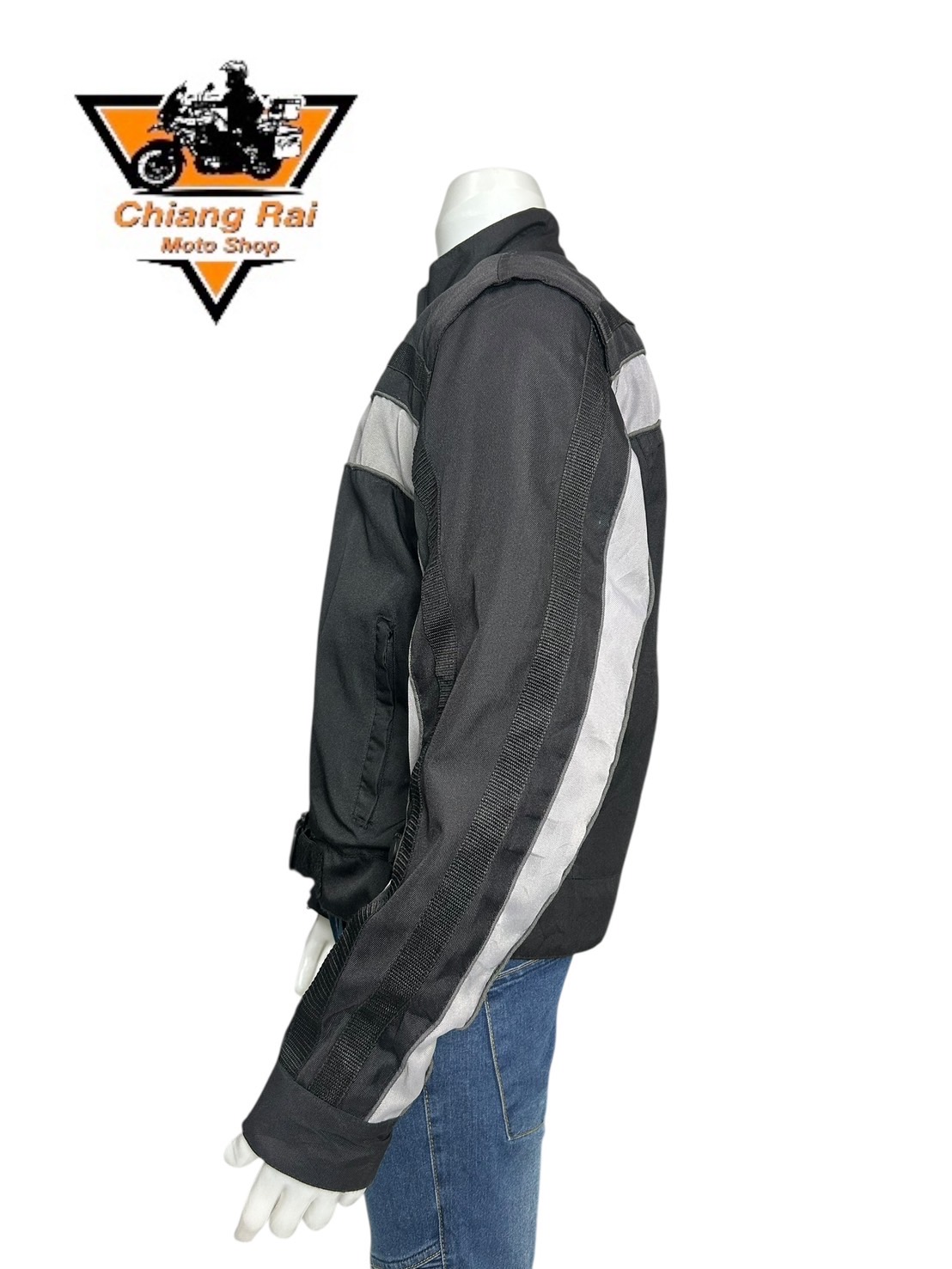 เสื้อขี่มอเตอร์ไซด์( มือสอง) CRSB 030 : อก 48" ยาว 24" (L) **Mitsou**