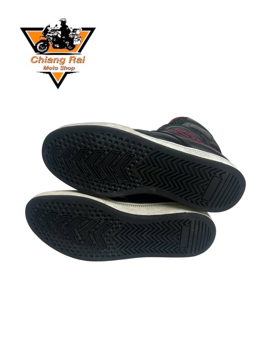 รองเท้าขี่มอเตอร์ไซด์( มือสอง) RCBT-057 Size ขนาดจากป้าย 42:EUR / 8:UK / 26.5:Cm.(RST)