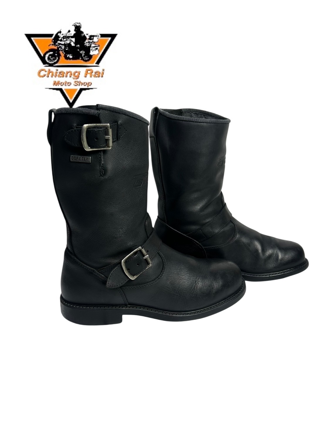 รองเท้าขี่มอเตอร์ไซด์( มือสอง) RCBT-083 Size ขนาดจากป้าย 42:EUR / 8:UK / 26.5:Cm.(TCX)