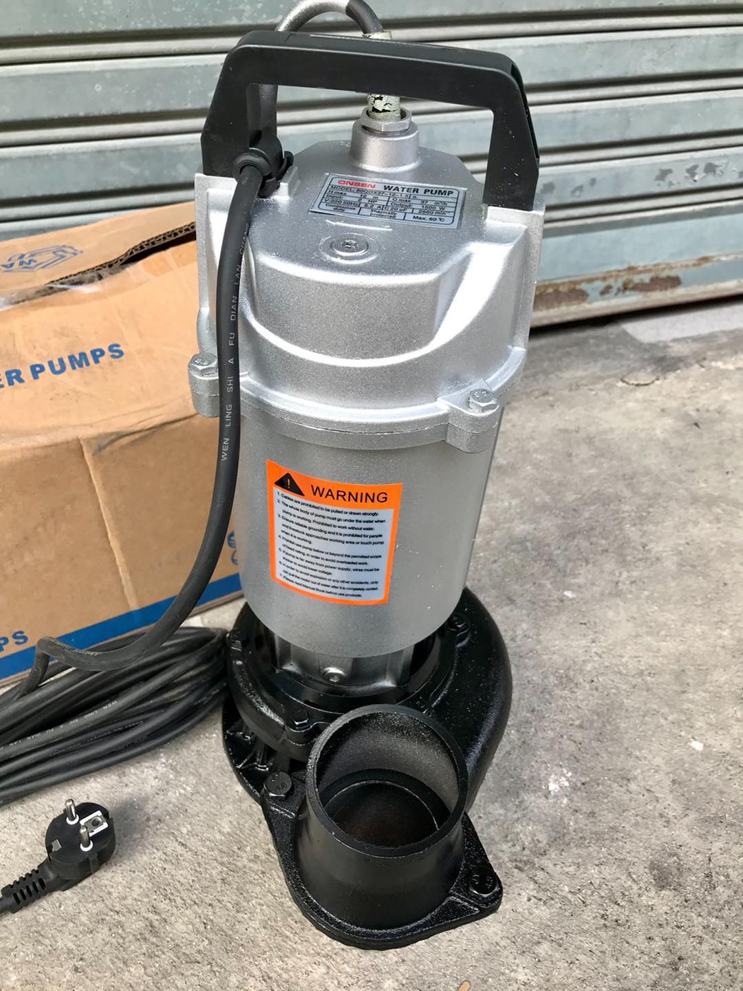 ไดโว่ ปั้มแช่ ONSEN ใช่ไฟฟ้า 220V มีให้เลือกใช้ 4 ขนาด