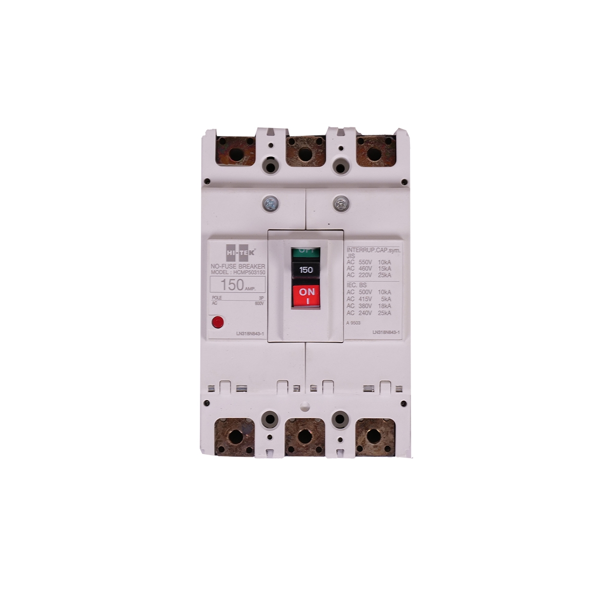 HI-TEK เบรกเกอร์ 3 สาย 150 แอมป์ รุ่น HT250-CP