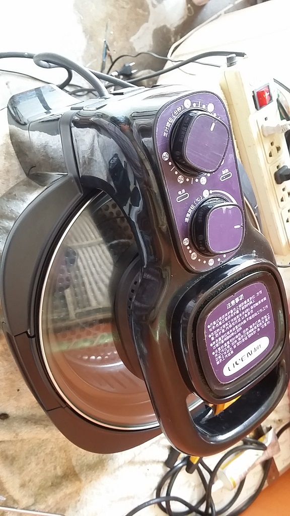 ซ่อมหม้ออบลมร้อน ยี่ห้อ LIOEN อาการไฟไม่เข้าเครื่องไม่ทำงาน