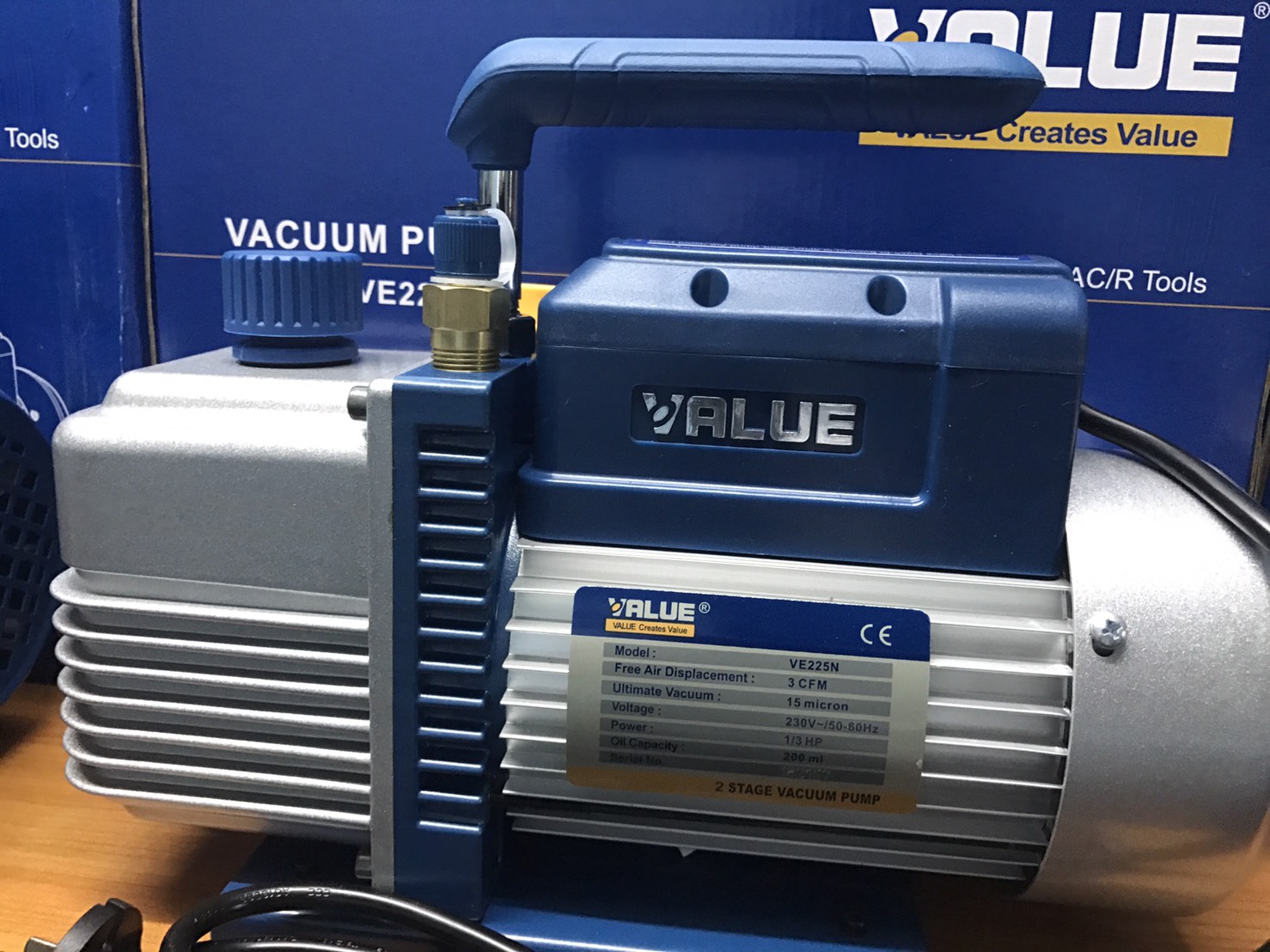 ปั๊มแว็คคั่ม VALUE รุ่น VE225N 2 สเตท 3 CFM