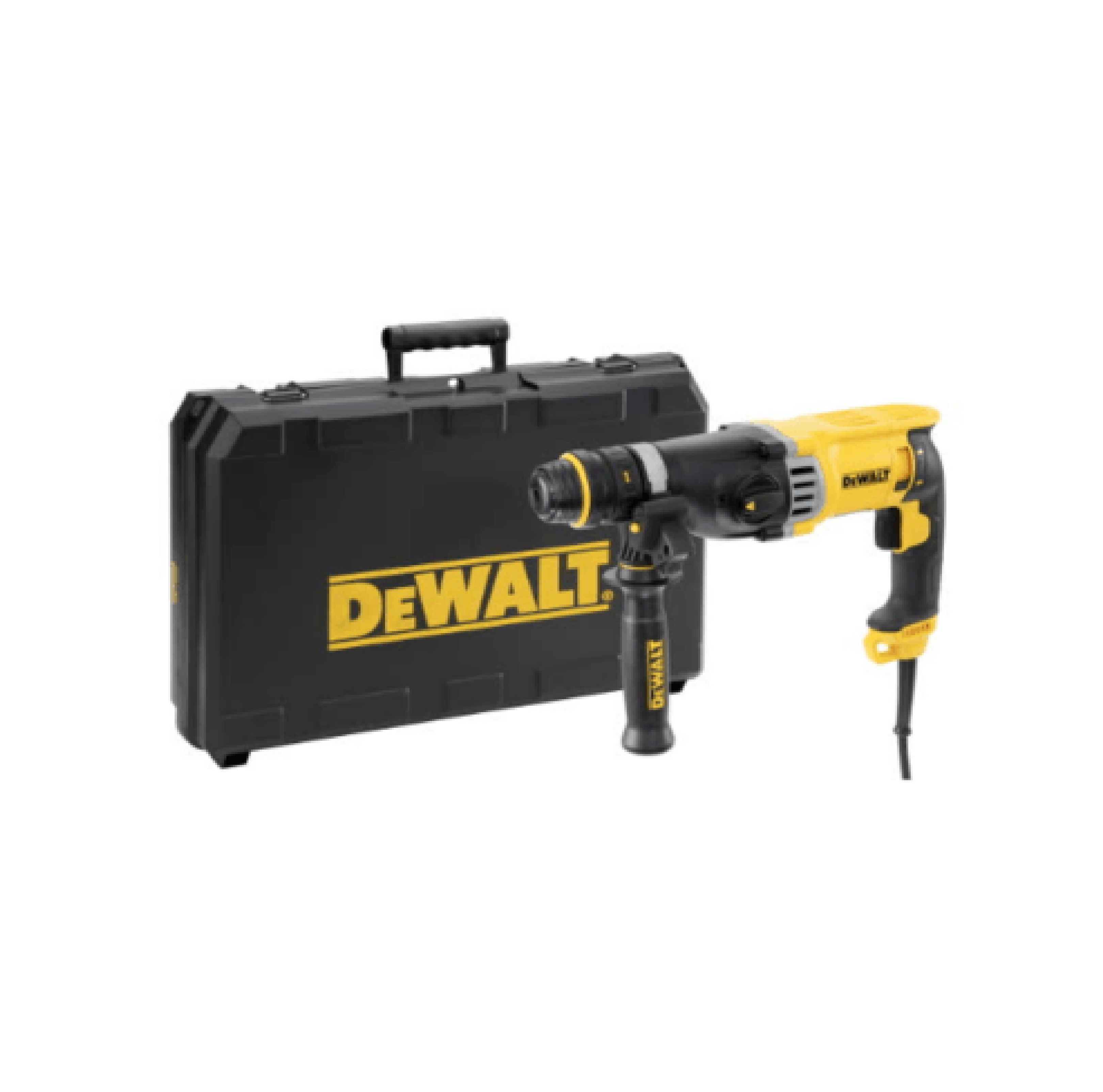 DEWALT สว่านโรตารี่ 3 ระบบ 28มม. 900W เปลี่ยนหัวได้ รุ่น D25144KA-B1 แถมดอกสว่าน