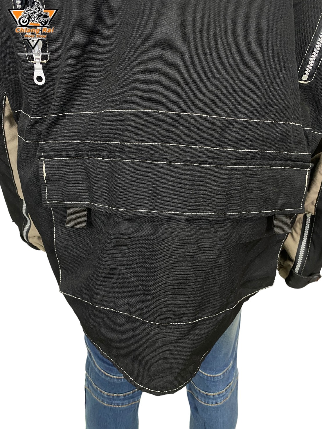 เสื้อขี่มอเตอร์ไซด์( มือสอง) RCTA 349 อก 54 " ยาว 27 "(XXL) ยี่ห้อ**RINO** (ไม่มีการ์ด)