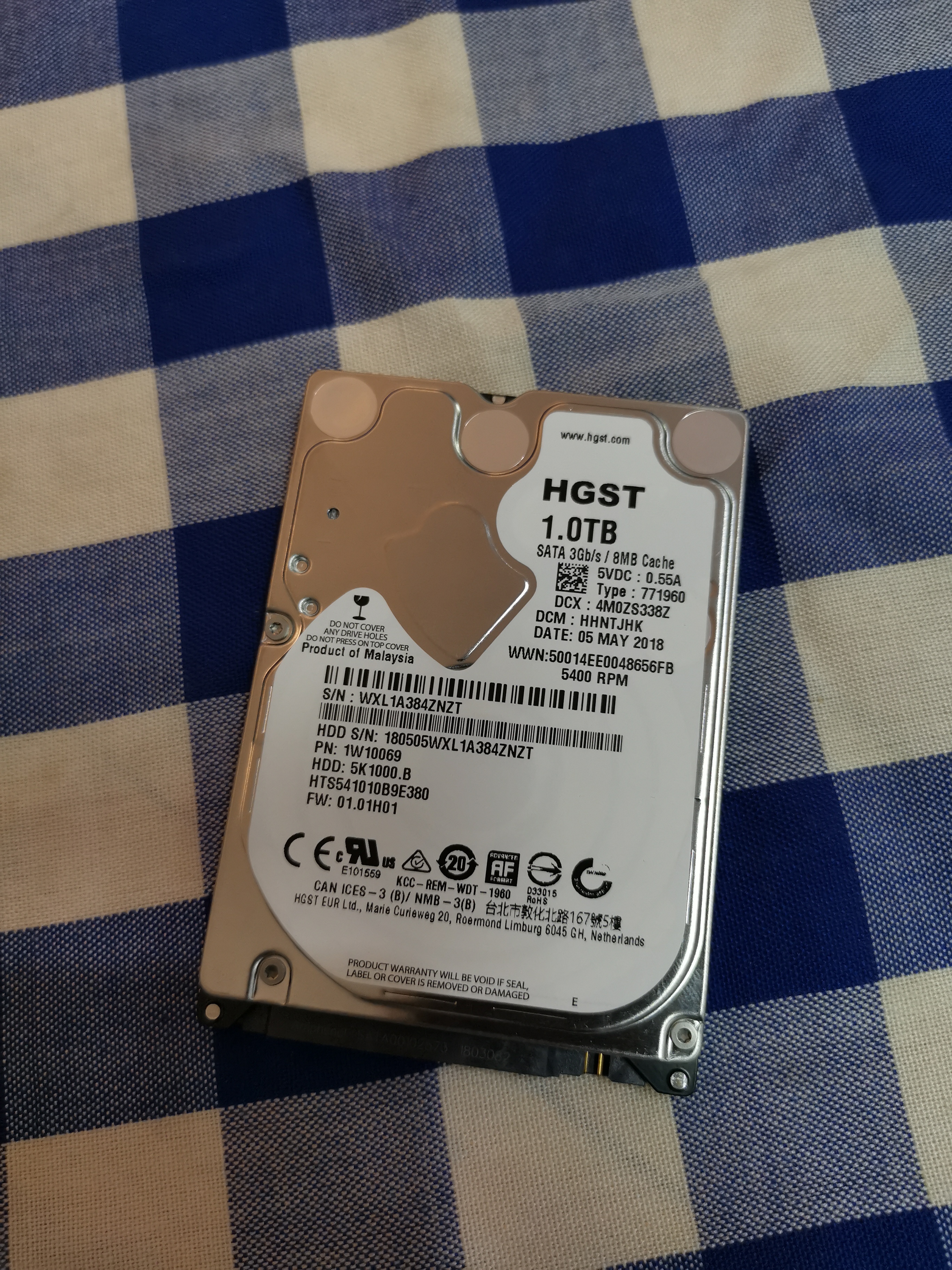 HDD NB HGST 1.0TB