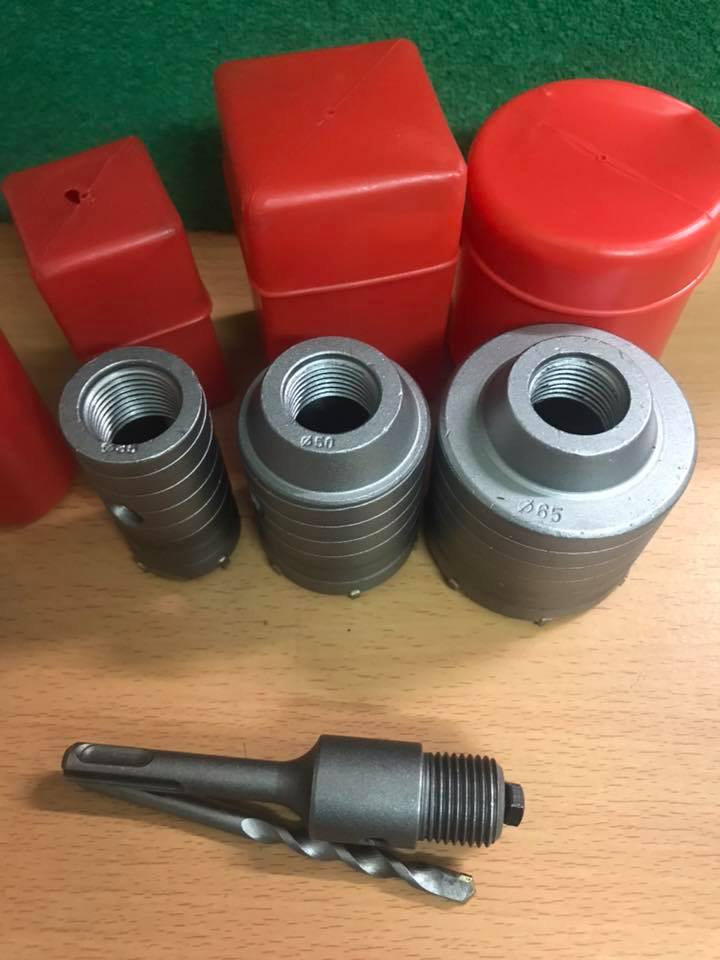 ชุดโฮซอเจาะ ผนัง คอนกรีต ปูน กระเบื้อง 35-65 mm คุณภาพสูง