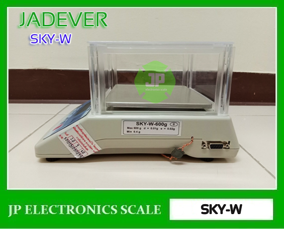 เครื่องชั่งละเอียดสูง3000g เครื่องชั่ง ละเอียด3000g เครื่องชั่งคุณภาพสูง3000กรัม เครื่องชั่งน้ำหนัก3000กรัม เครื่องชั่งน้ำหนัก3000g ตาชั่ง3000กรัม กิโลดิจิตอล3000กรัม เครื่องชั่ง3000g*0.1g ยี่ห้อ JADEVER รุ่น SKY-W ขนาดถาดชั่งน้ำหนัก 146 x 125 มิลลิเมตร