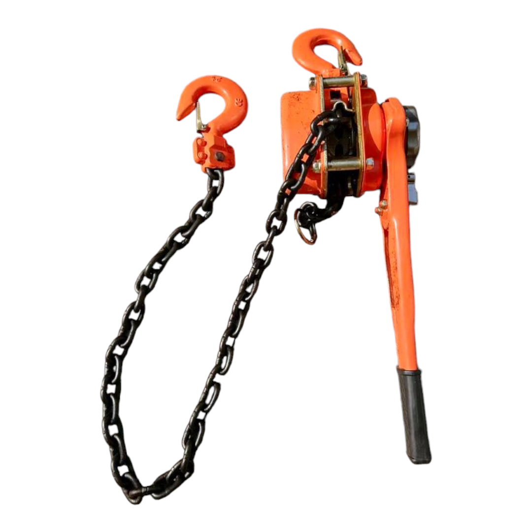 รอกโซ่มือโยก 2 ตัน ยี่ห้อ STARWAY โซ่ยาว 1.5 เมตร (กำมะลอ)