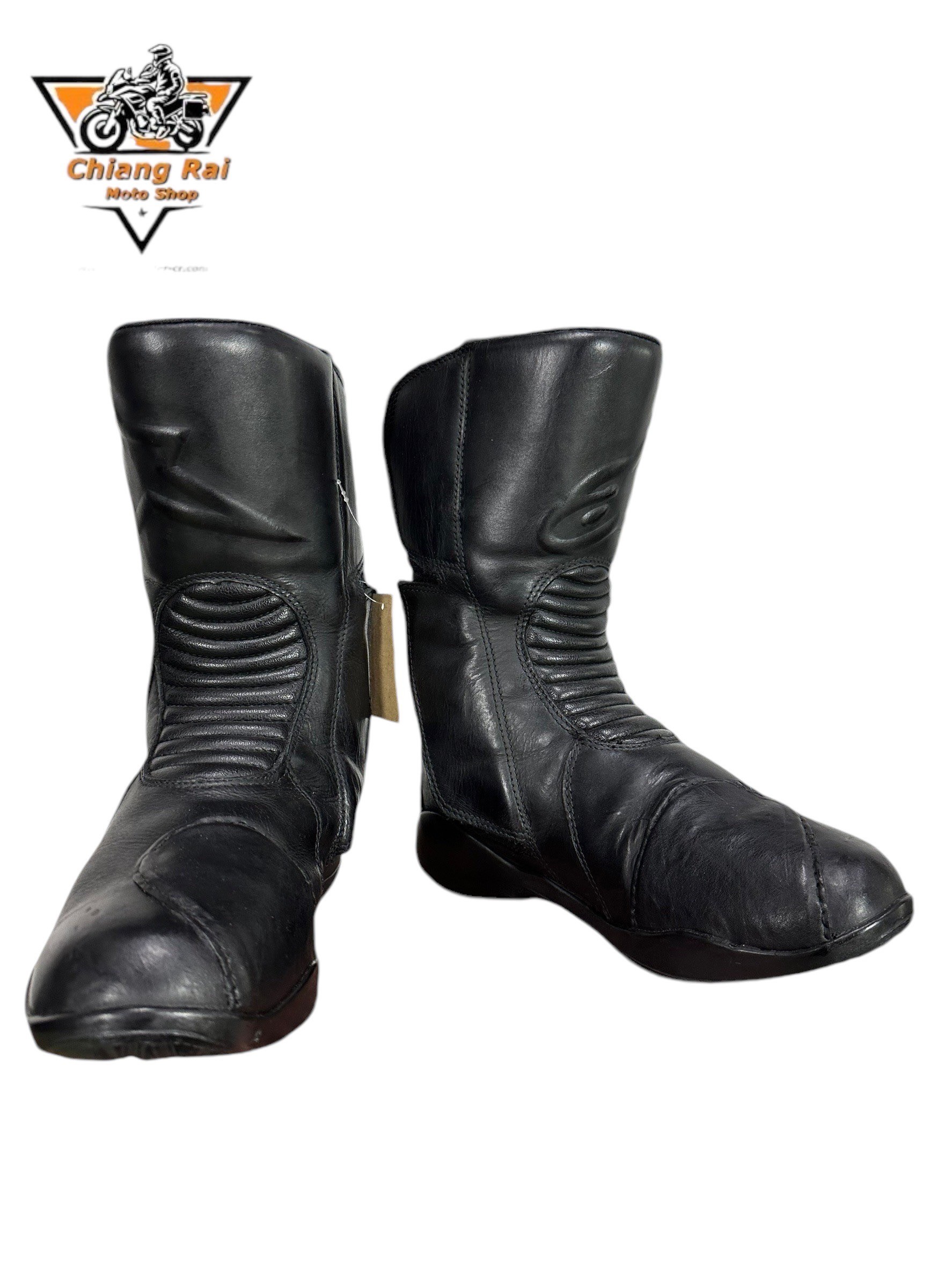 รองเท้าขี่มอเตอร์ไซด์( มือสอง) RCBS-787 Size ขนาดจากป้าย 38:EUR / 5.5:UK / 24:Cm.(alpinestars)