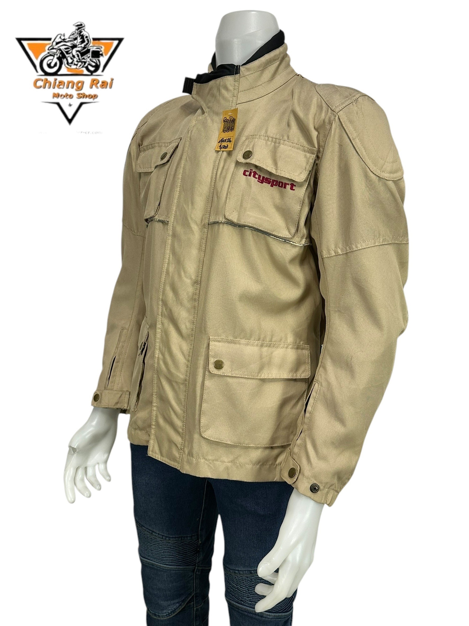 เสื้อขี่มอเตอร์ไซด์( มือสอง) RCTA 686 อก 46" ยาว 26"(L) **city sport**