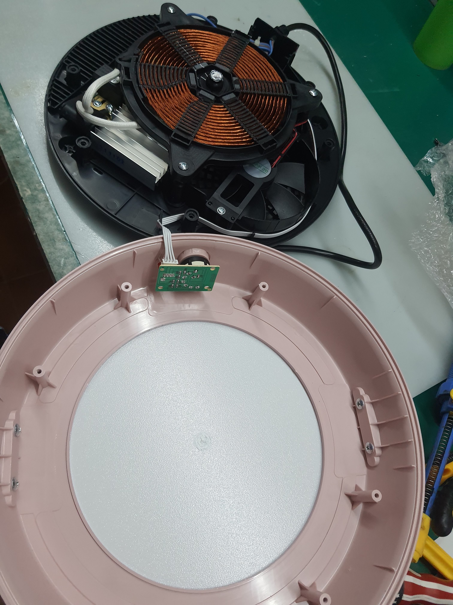 ซ่อมเตาแม่เหล็กไฟฟ้า ยี่ห้อ IRIS OHYAMA รุ่น IHL-R14 อาการไฟไม่เข้าเครื่องไม่ทำงาน