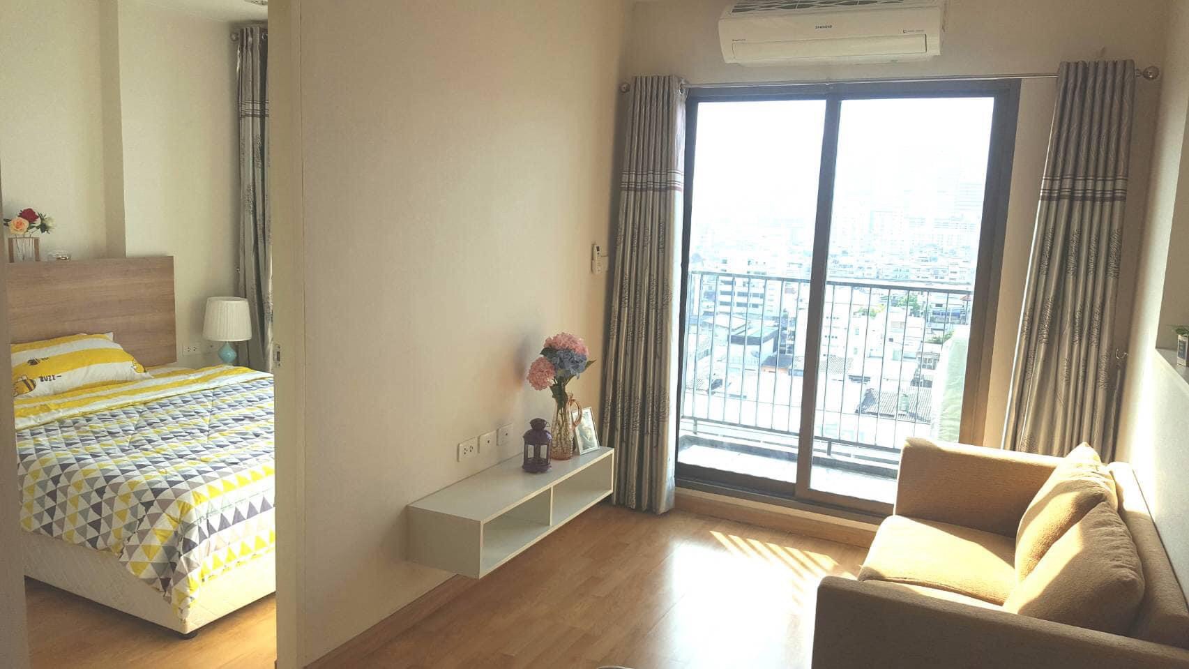 ให้เช่า Casa Condo Asoke - Dindaeng มีเครื่องซักผ้า