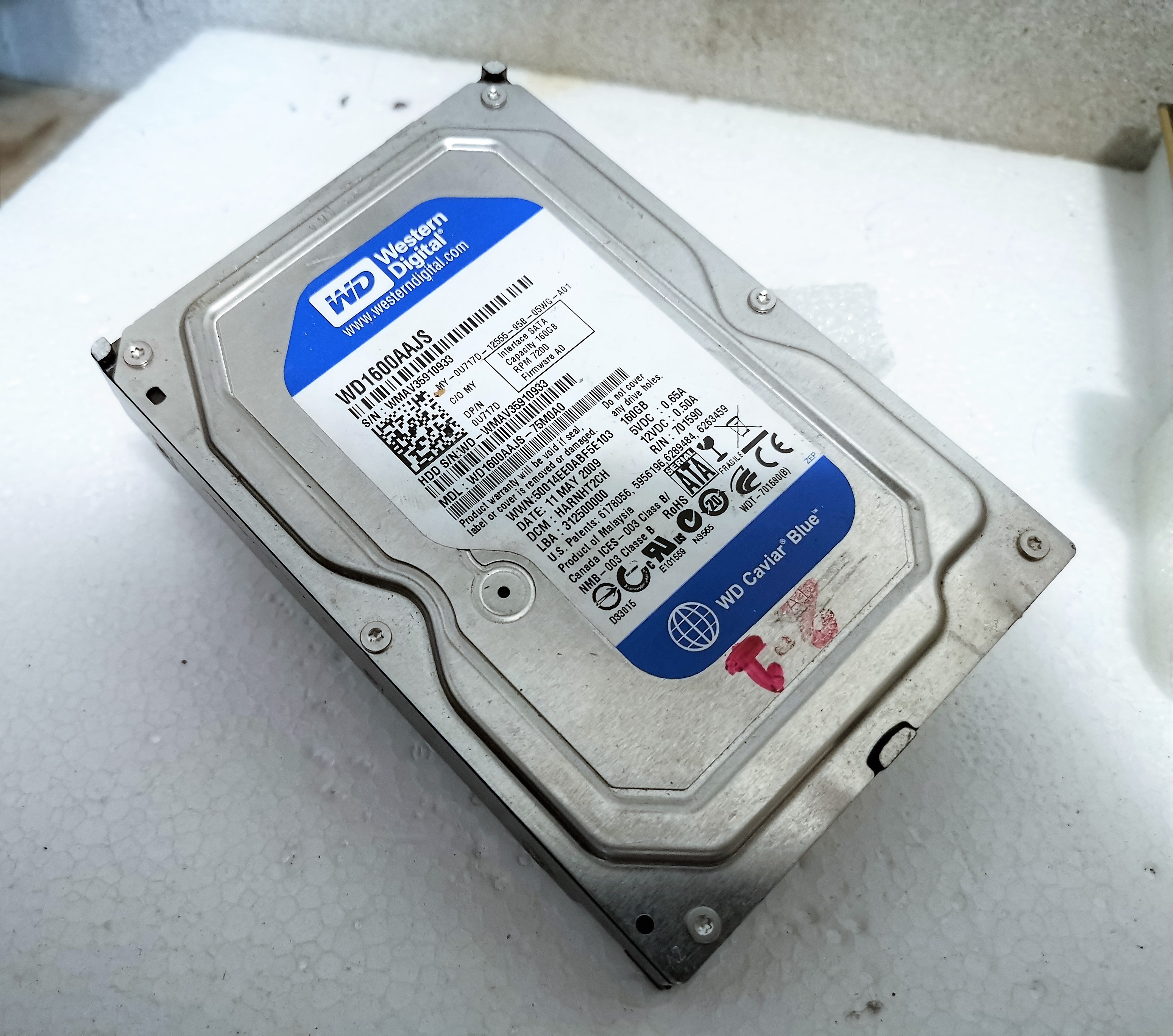 HDD WD Blue 160G