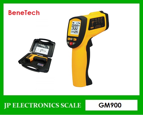 เครื่องวัดอุณหภูมิ เทอร์โมมิเตอร์ อินฟาเรด มิเตอร์วัดอุณหภูมิอินฟาเรด Digital Infrared Thermometer BeneTech รุ่น GM900 -50°C ~ 900°C (-58°F ~ 1652°F)