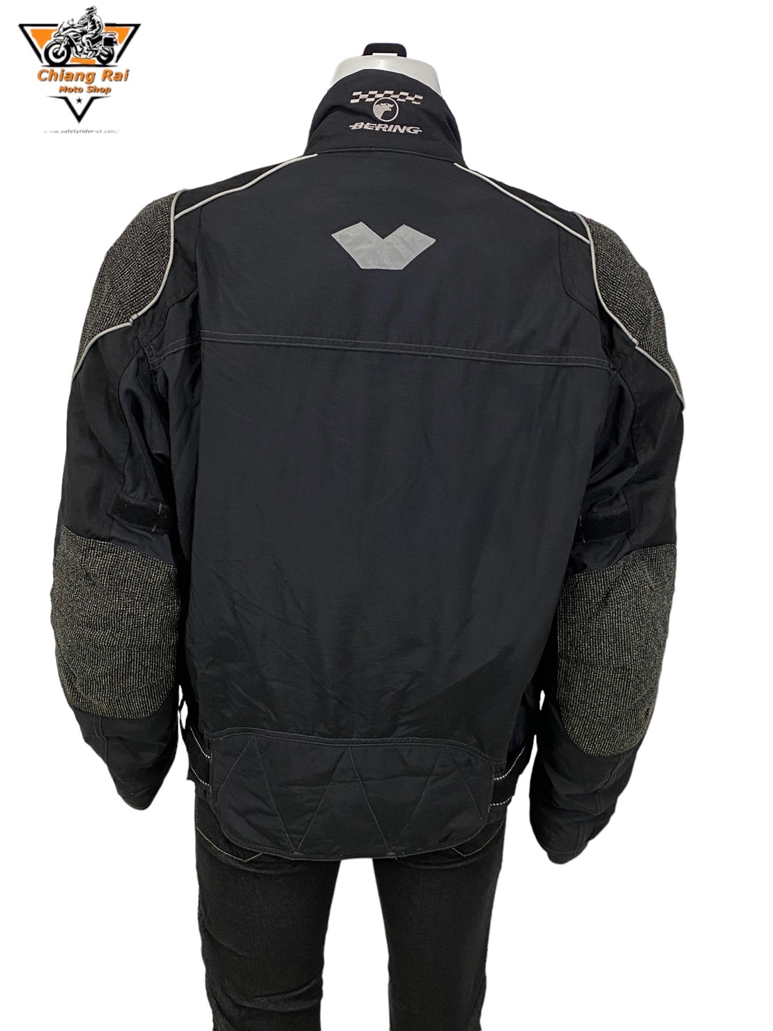 เสื้อขี่มอเตอร์ไซด์( มือสอง) RCSA 639: อก 52" ยาว 26" (XL) **BERING**