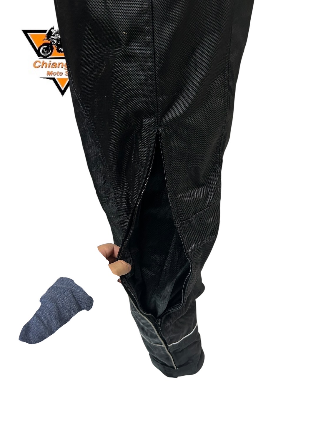 ชุดสำหรับขี่มอเตอร์ไซด์ (มือสอง) SET 039 ชุดทัวริ่ง เสื้อการ์ด + กางเกง ยี่ห้อ***Crane***