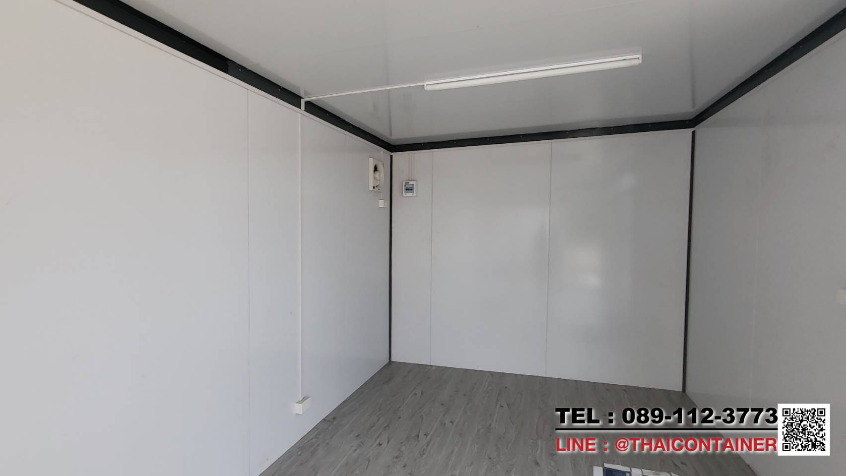 ตู้ออฟฟิต ผนัง สำเร็จรูป ขนาด 3x6x2.50ม.