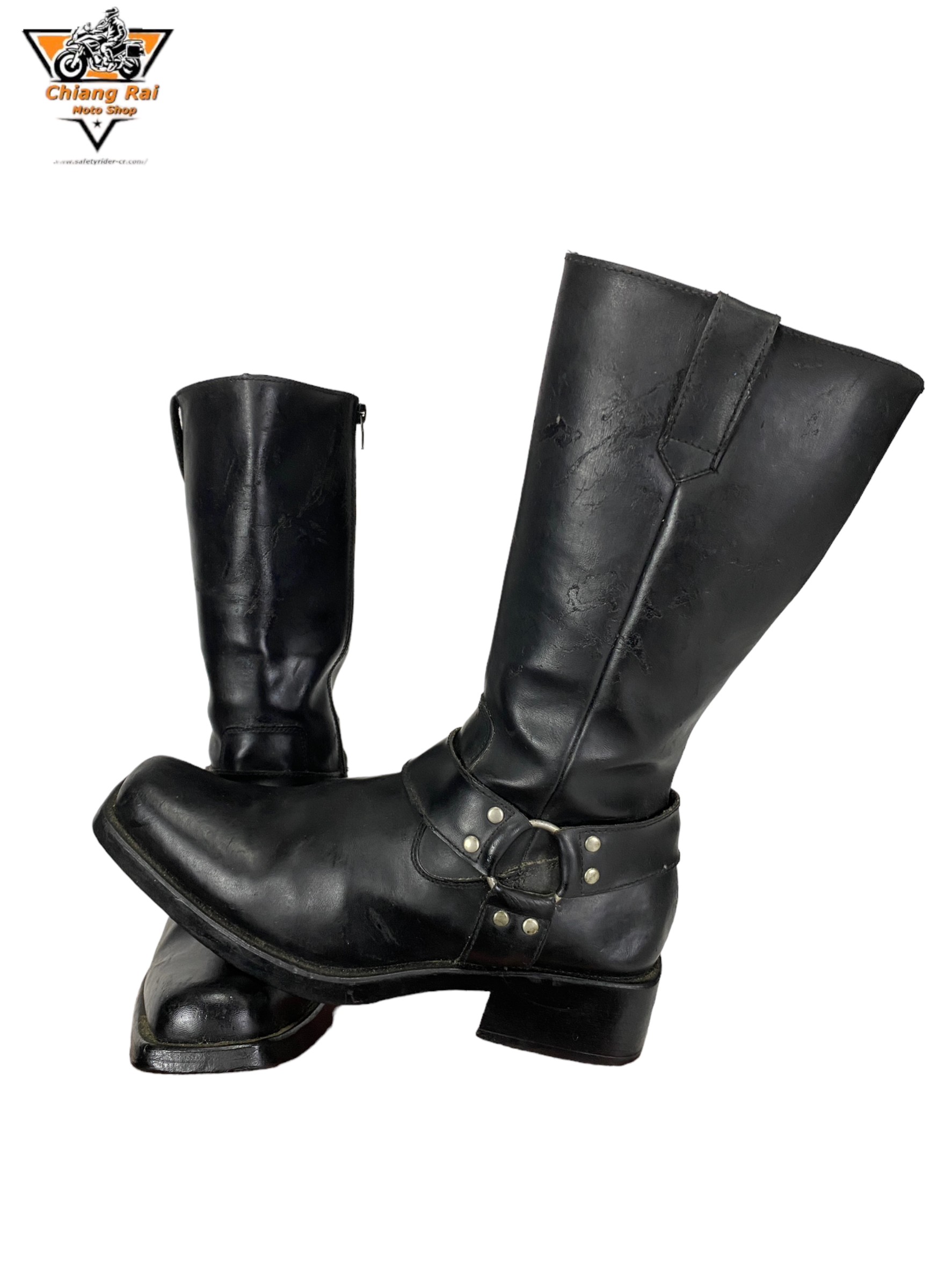 รองเท้าขี่มอเตอร์ไซด์( มือสอง) RCBS-141 Size ขนาดจากป้าย 42.5:EUR / 8:UK / 26.2:Cm.(NO BRAND)