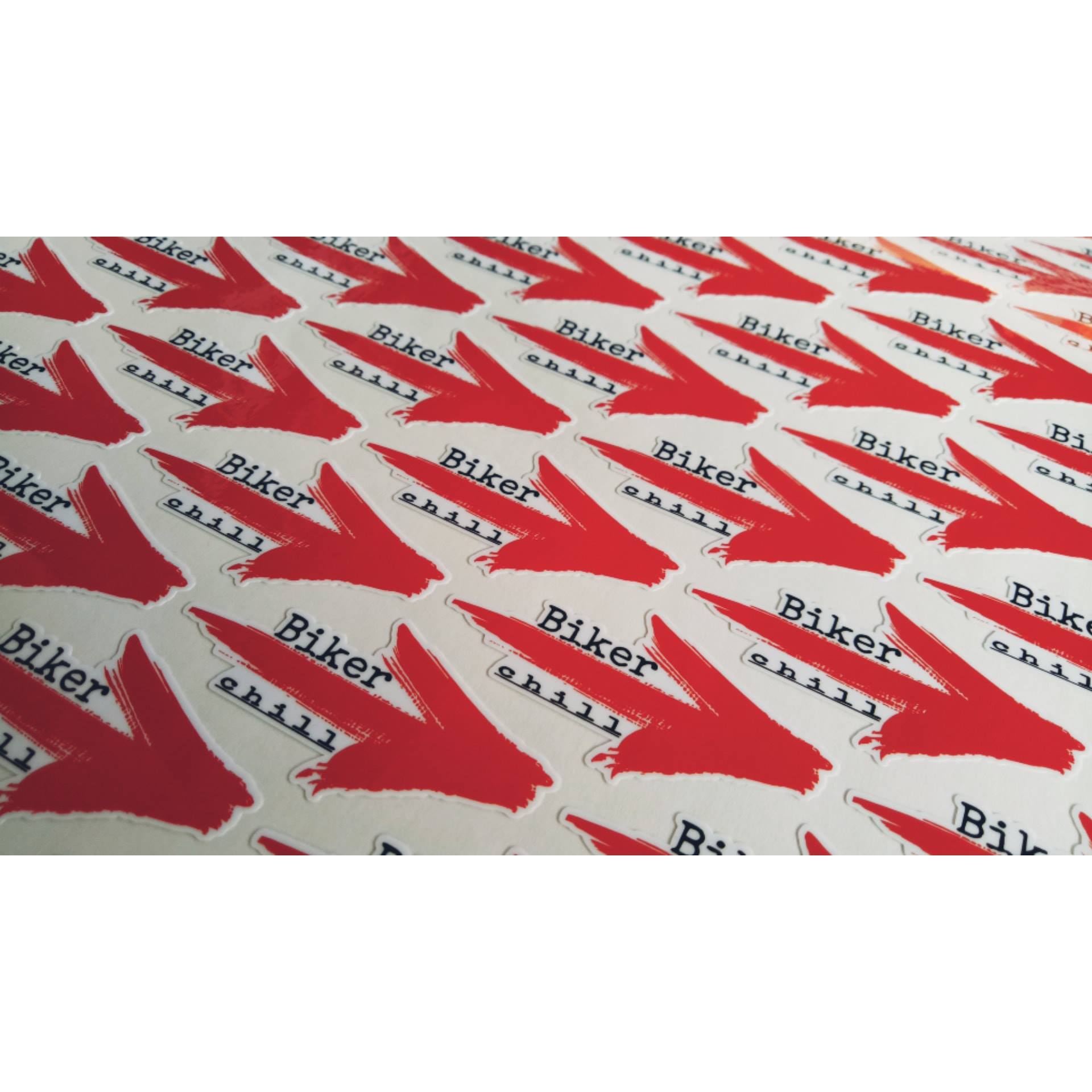 ฉลากสินค้าสติ๊กเกอร์พีวีซี (PVCขาว)