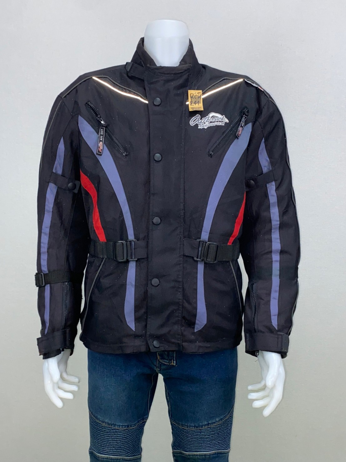 เสื้อขี่มอเตอร์ไซด์( มือสอง) RCTA 241 อก 52" ยาว 27" ยี่ห้อ**Outback**