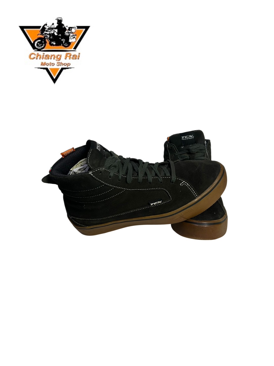 รองเท้าขี่มอเตอร์ไซด์( มือสอง) RCBT-116 Size ขนาดจากป้าย 42:EUR / 8:UK / 26.5:Cm.(TCX)