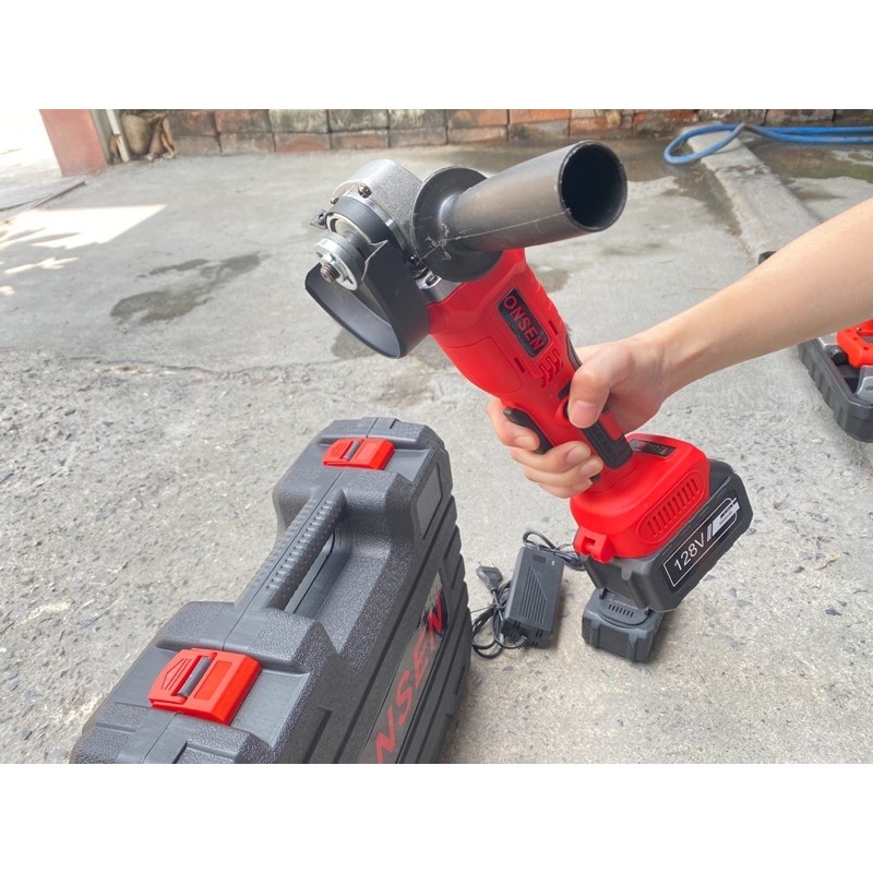 เจียไร้สาย ยี่ห้อ Onsen 128V แถมแบต 2 ก้อน