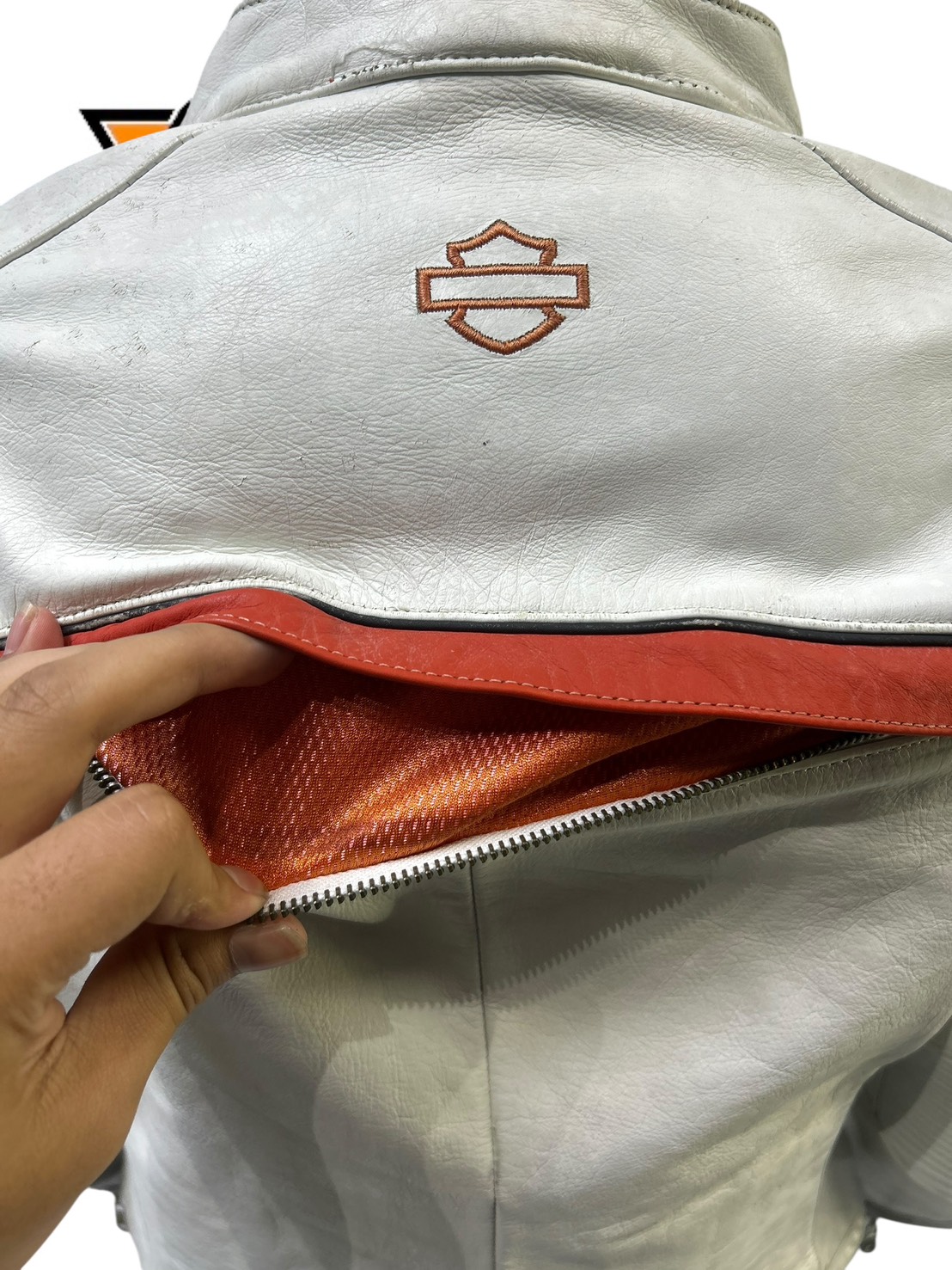 เสื้อขี่มอเตอร์ไซด์( มือสอง) CRSB 075 : อก 36" ยาว 27" (S) **Harley Davidson**