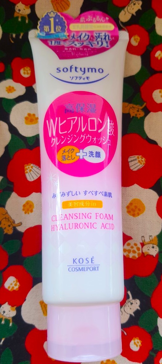 ของแท้จากญี่ปุ่น!! Kose Softymo Cleansing foam Hyaluronic acid ไฮยาลูรอน สามารถล้างได้สะอาดหมดจด ไม่ทำให้ผิวแห้งและมีฤทธิ์ต่อต้านริ้วรอย ใช้ได้ทุกสภาพผิว เหมาะสำหรับผิวแห้งค่ะ โฟมล้างหน้าและล้างเครื่องสำอาง MADE IN JAPAN 190 g