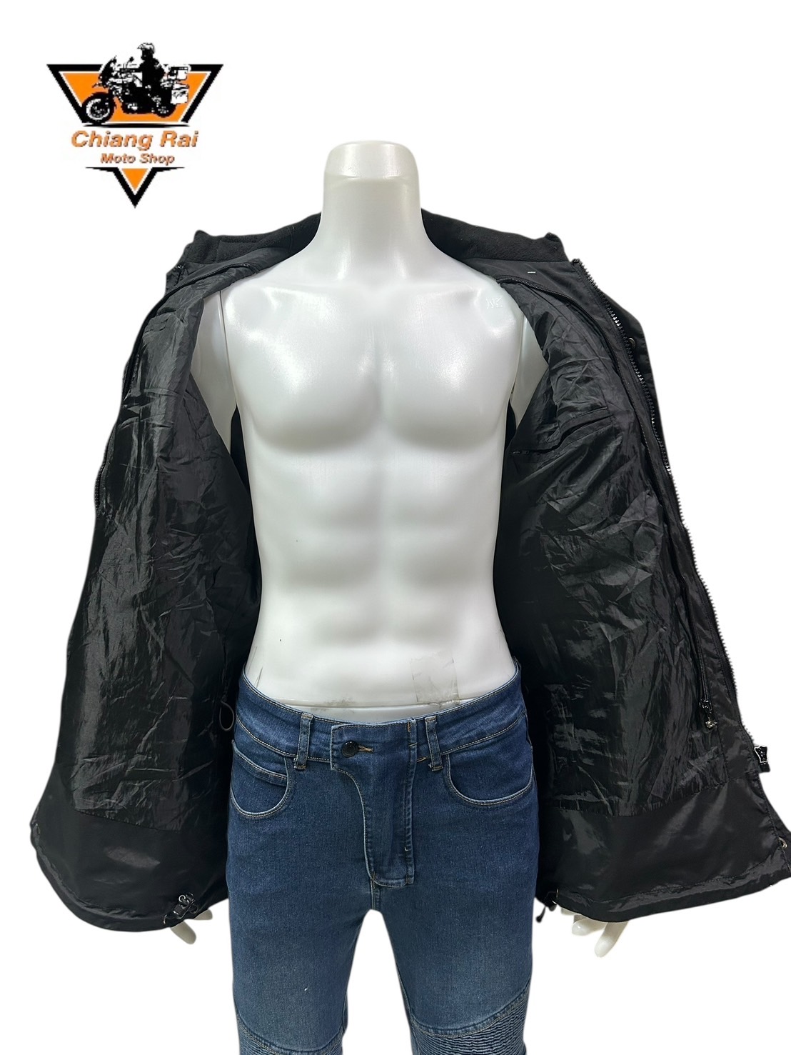 เสื้อขี่มอเตอร์ไซด์( มือสอง) RCTA 764 อก 52" ยาว 30 (XL) **ZED**